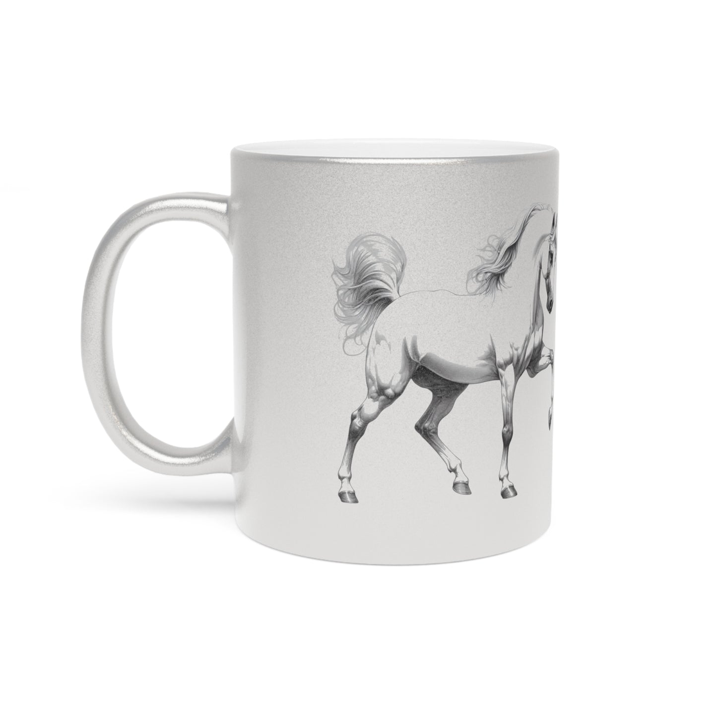 Fancy Pants Metallic Coffee Mug