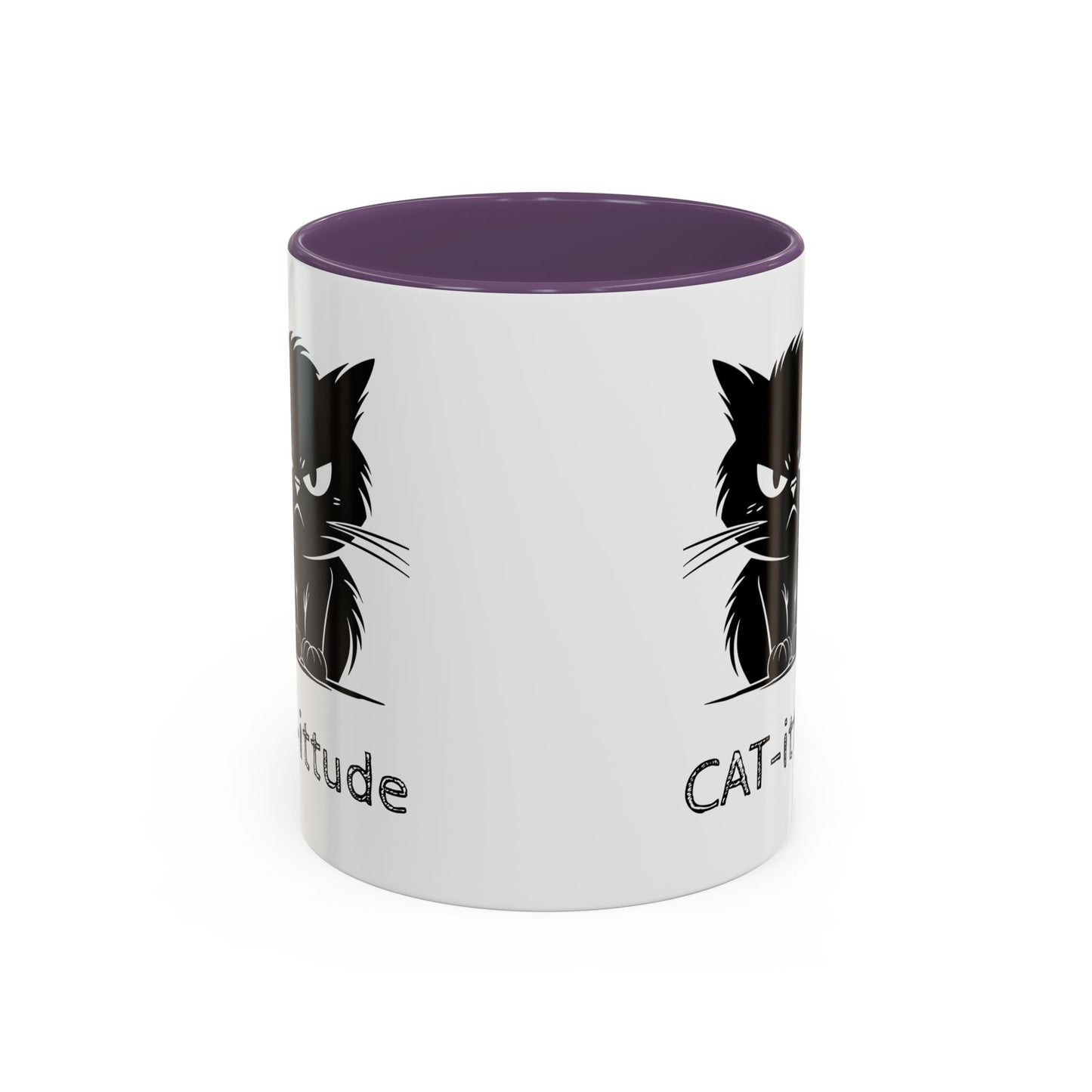 CAT-ittude 2-Tone Coffee Mug