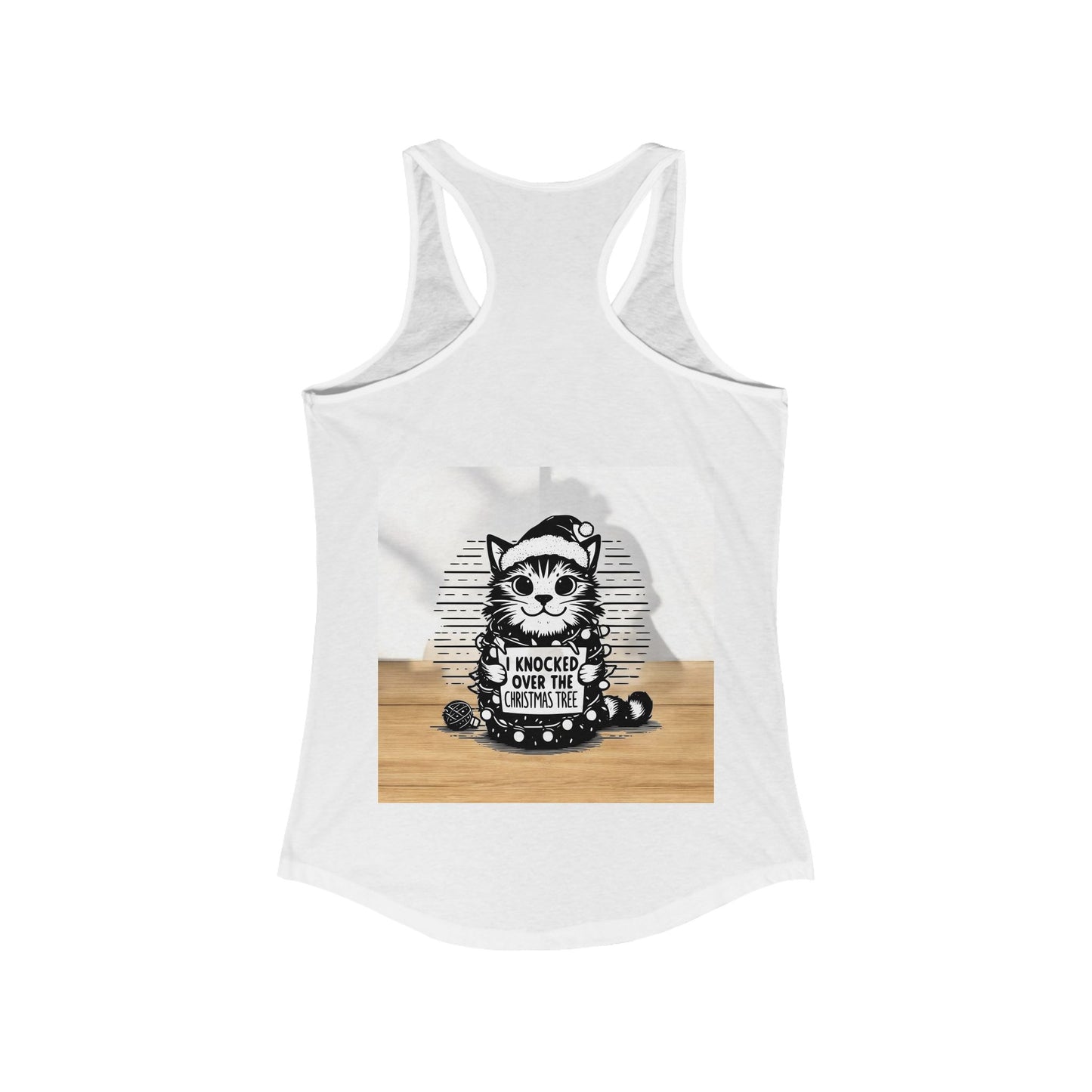 Naughty Cat Women's Racerback Tank