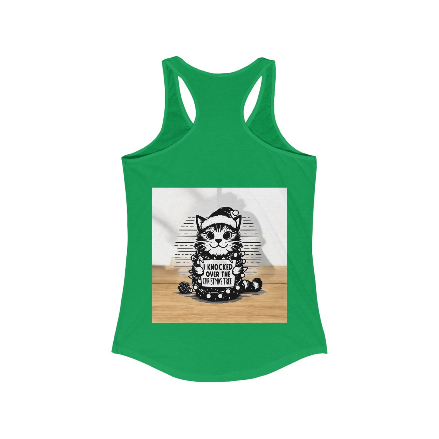 Naughty Cat Women's Racerback Tank