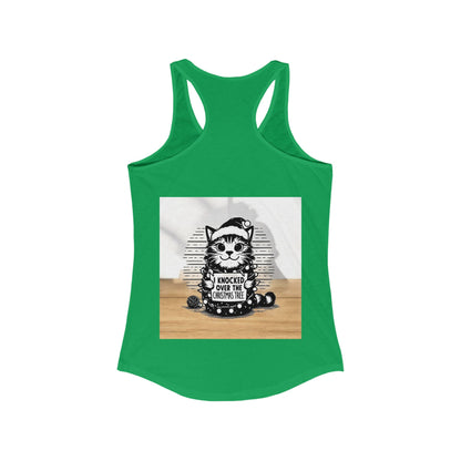 Naughty Cat Women's Racerback Tank