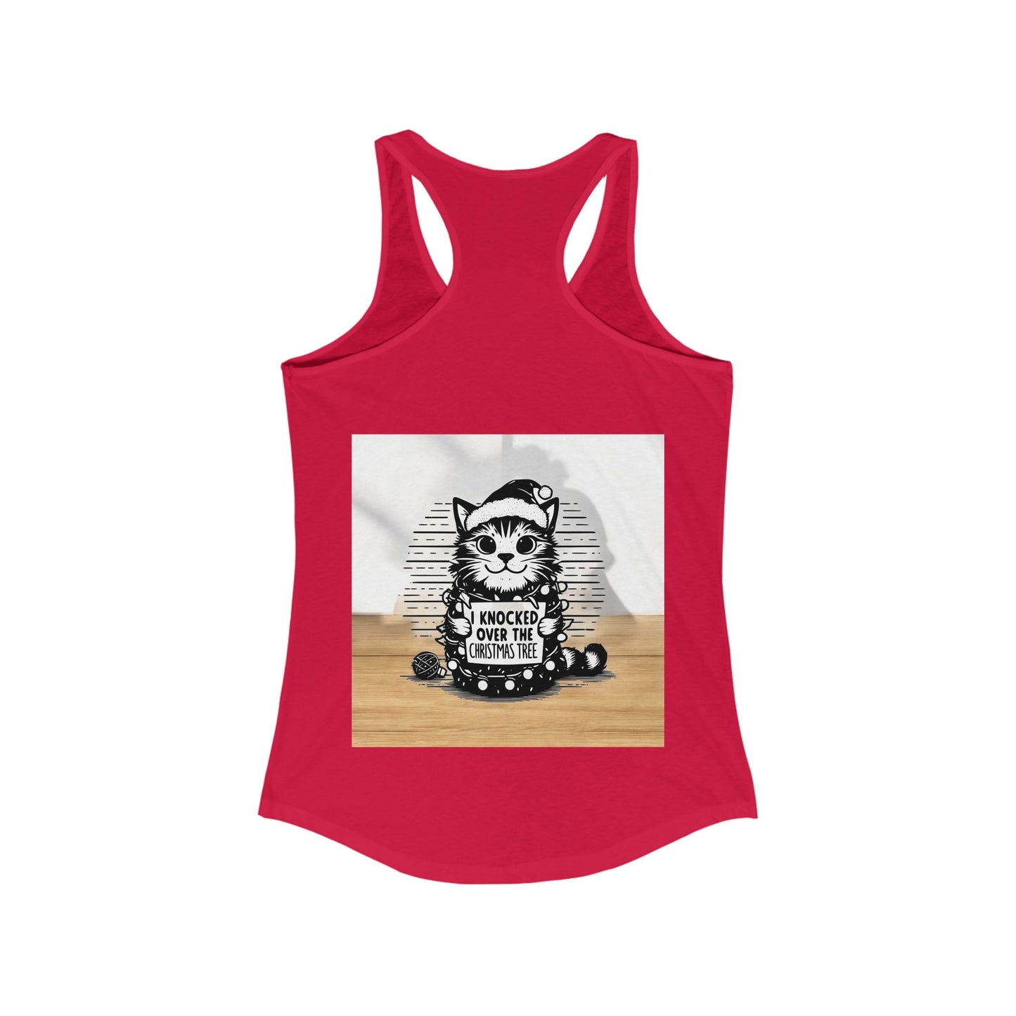 Naughty Cat Women's Racerback Tank