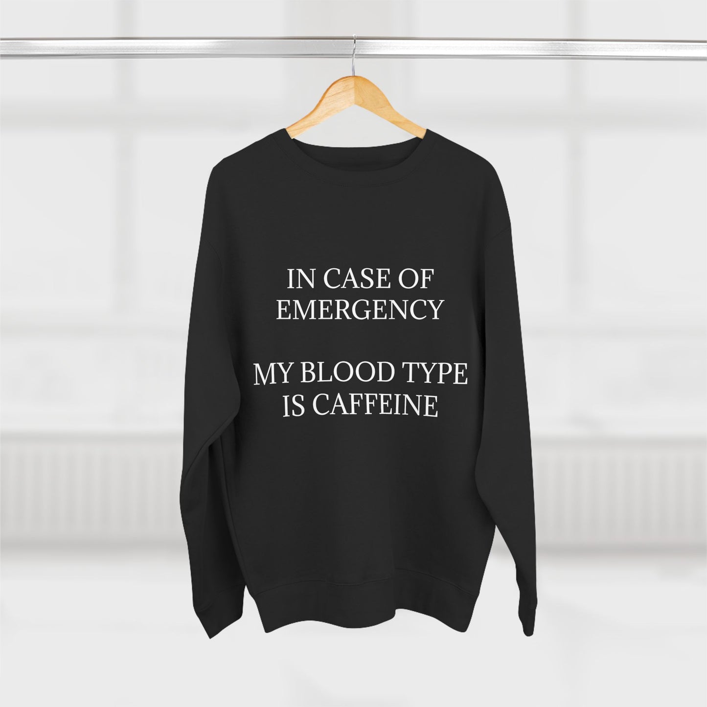 Blood Type Unisex Crewneck Sweatshirt
