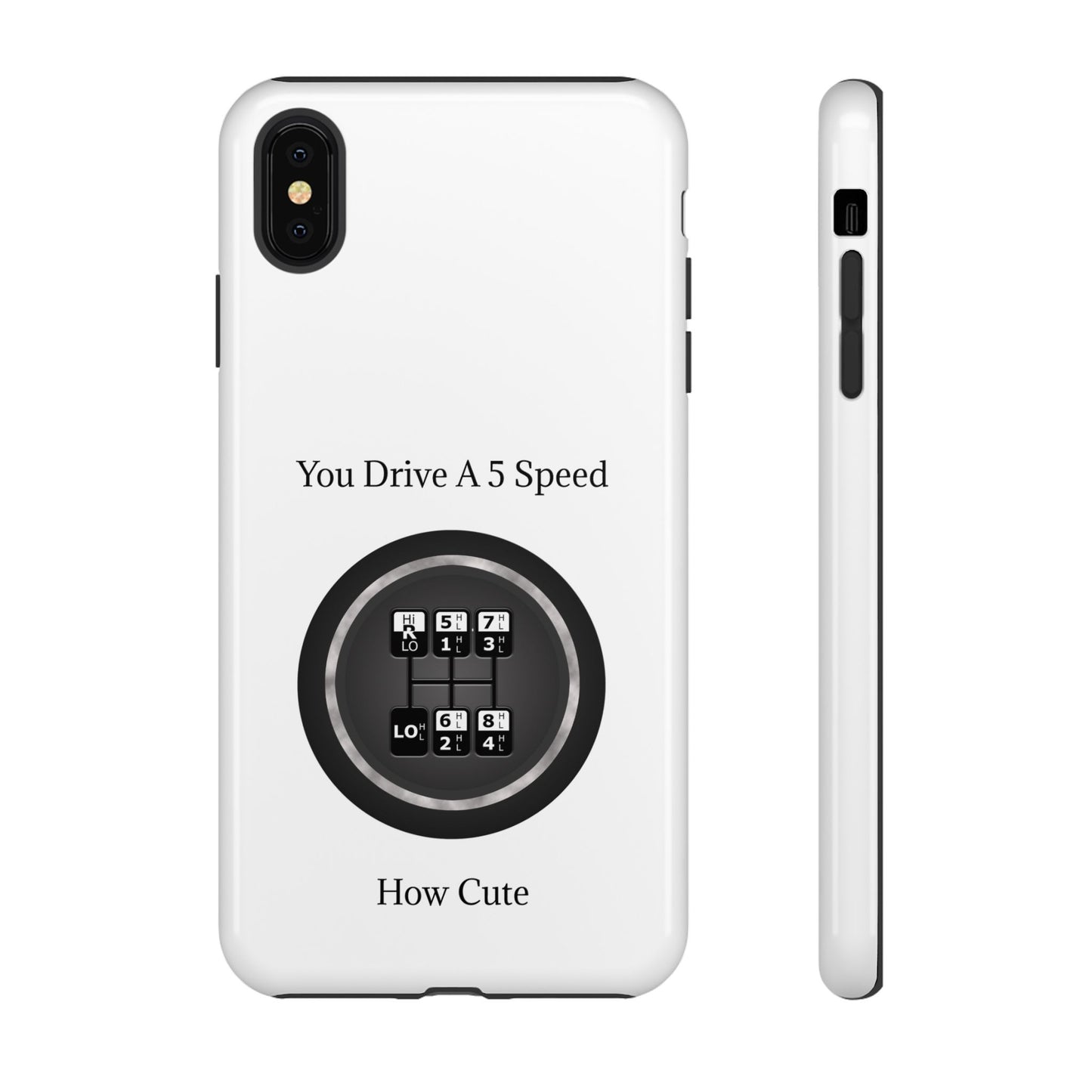 5 Speed How Cute iPhone Case