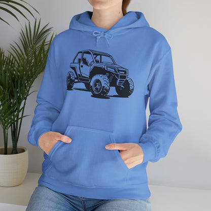 Off The Beaten Path Side By Side Unisex Hoodie