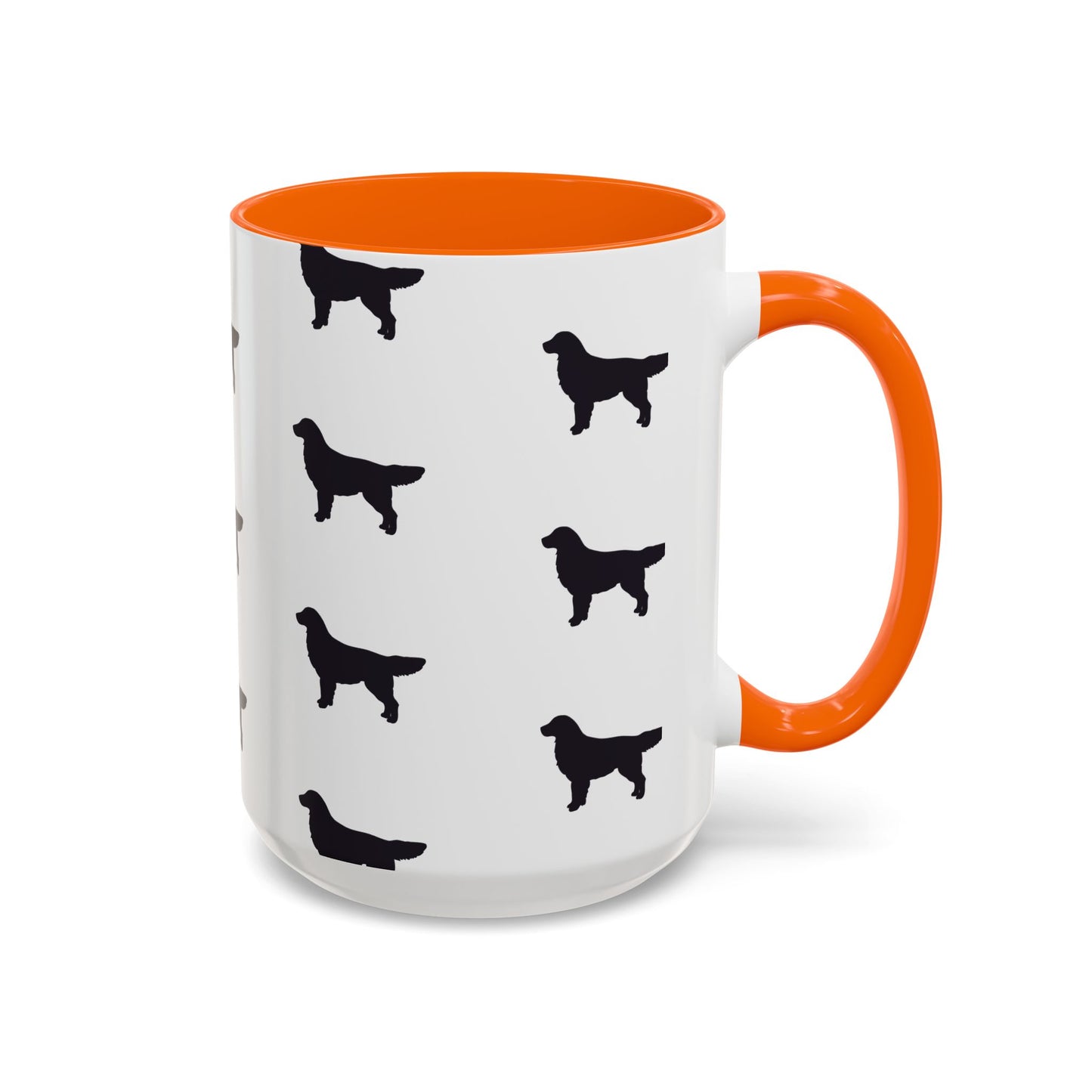 Golden Silhouette 2-Tone Coffee Mug