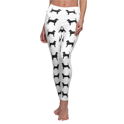 Bloodhound Silhouette Women's Ankle Leggings