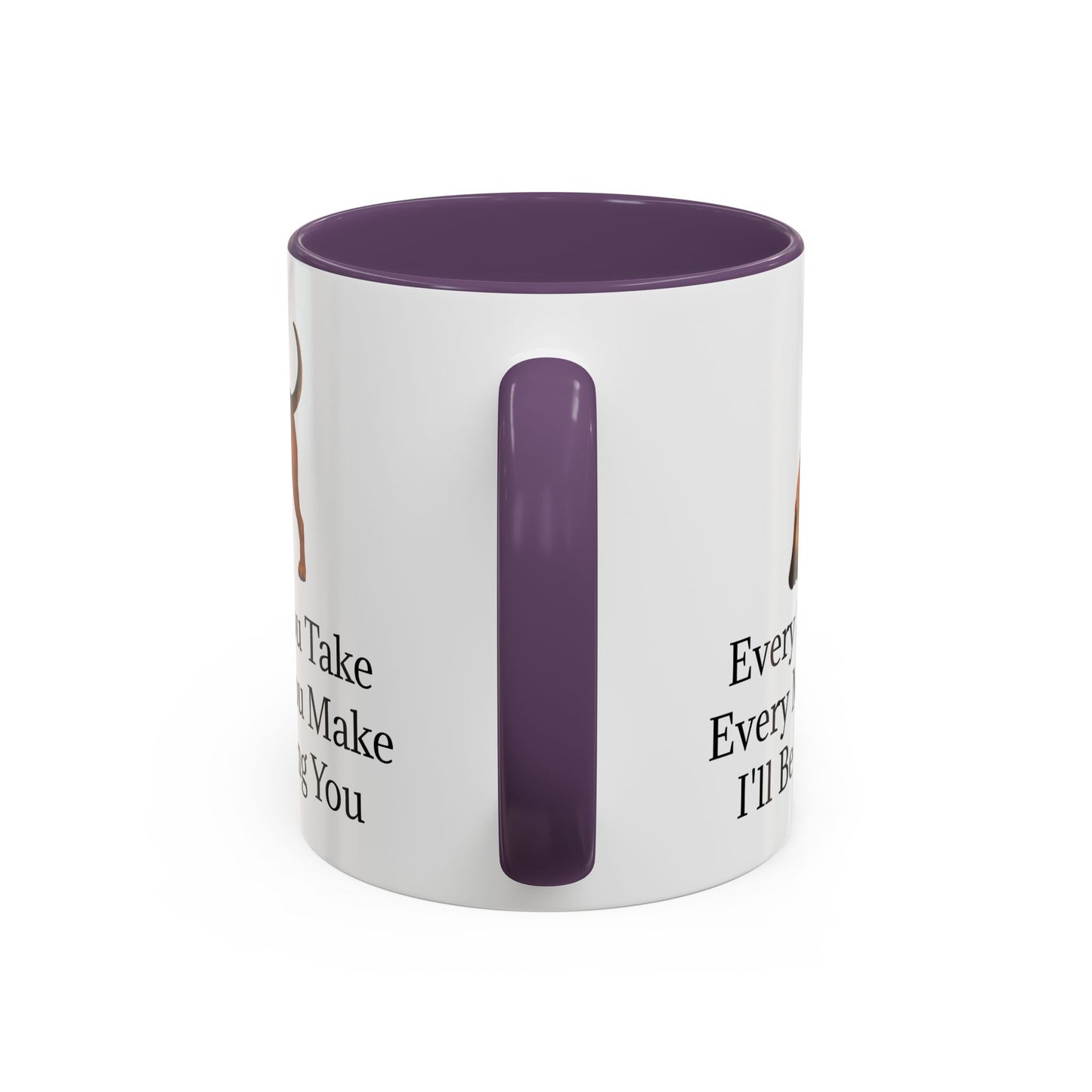 Tracking You 2-Tone Coffee Mug