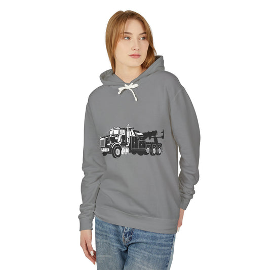 Heavy Tow Truck Unisex Lightweight Hoodie