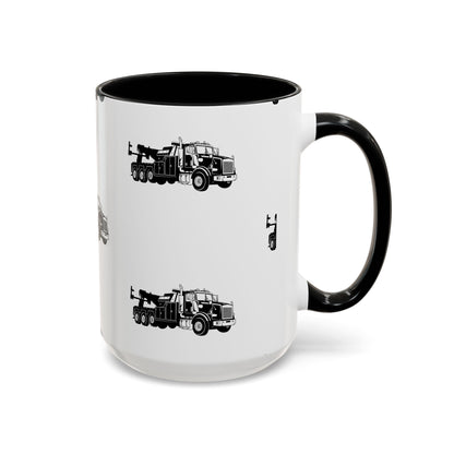 Heavy Tow Truck 2-Tone Coffee Mug