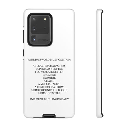 Password Samsung Case
