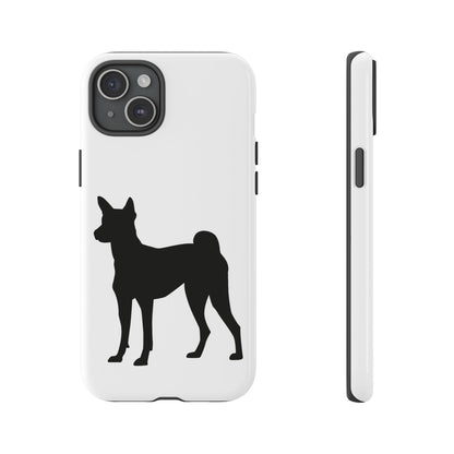 Basenji Silhouette iPhone Case