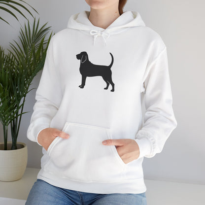 Bloodhound Silhouette Unisex Hoodie