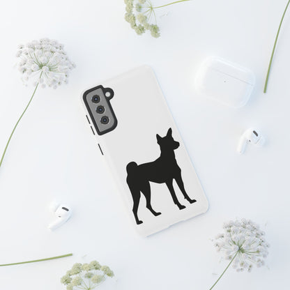 Basenji Silhouette Samsung Case