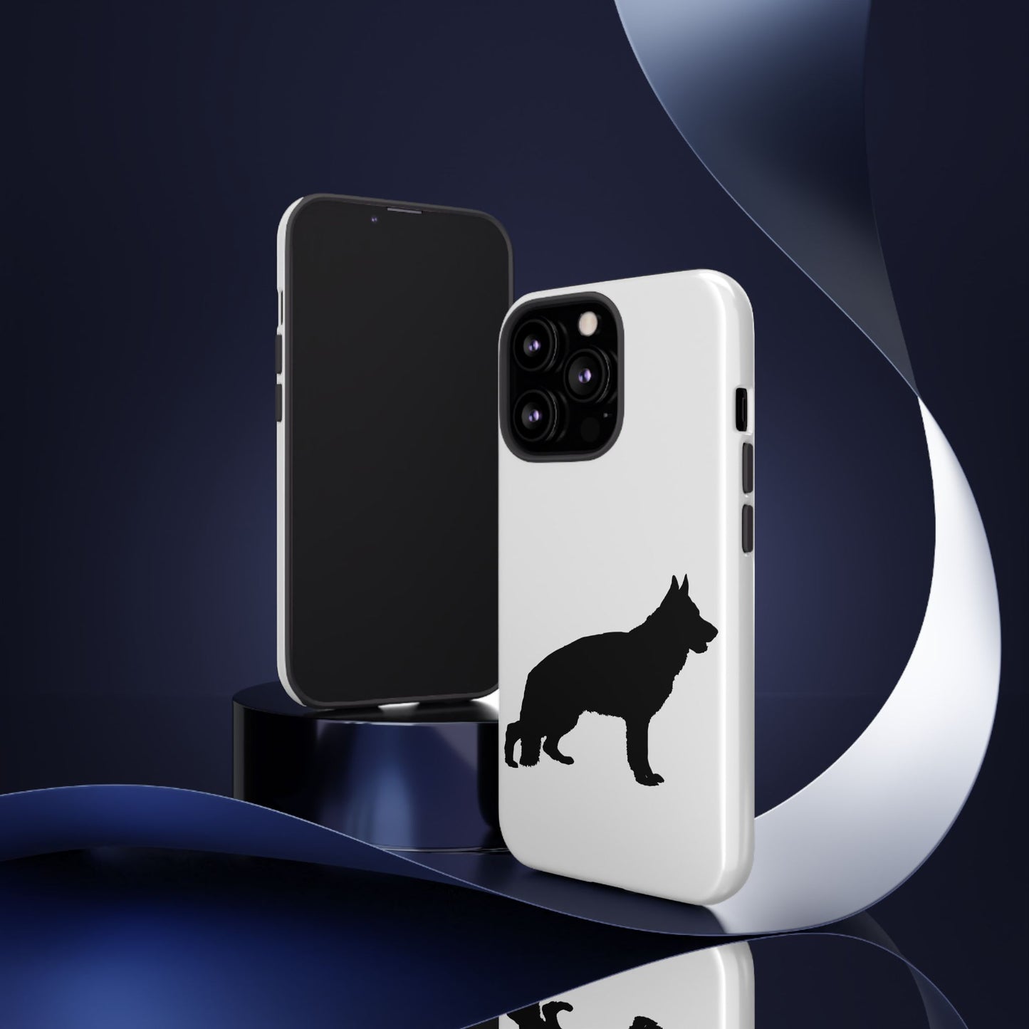 German Shepherd Silhouette iPhone Case