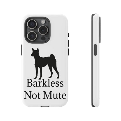 Barkless Not Mute iPhone Case