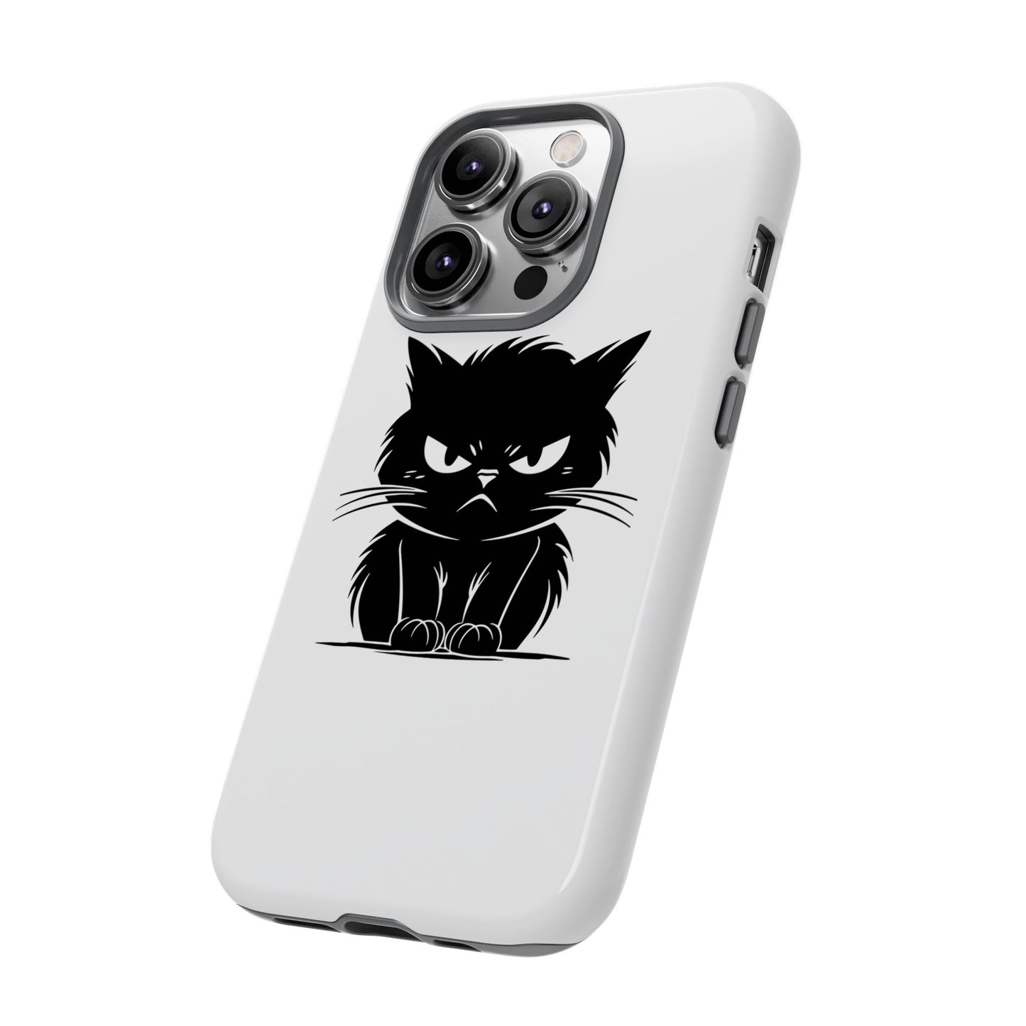 Angry Cat iPhone Case