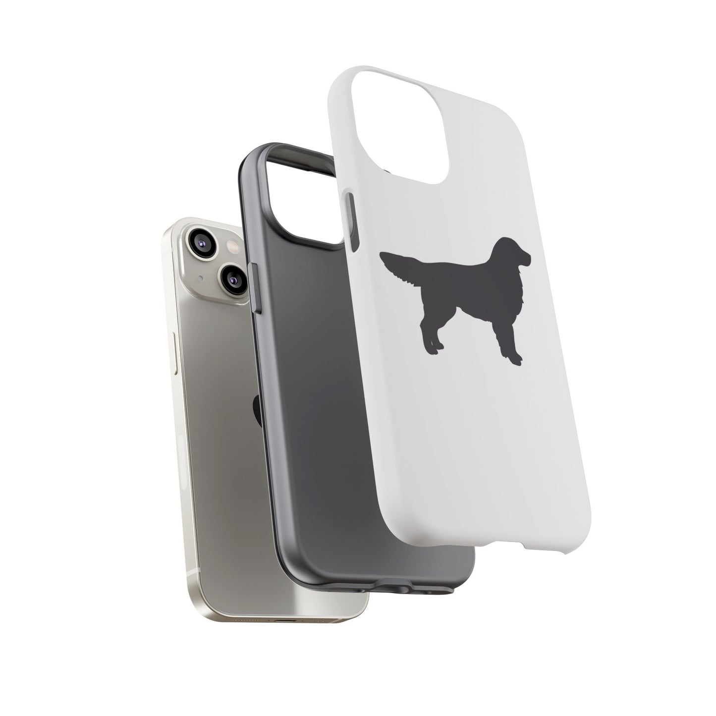 Golden Silhouette iPhone Case