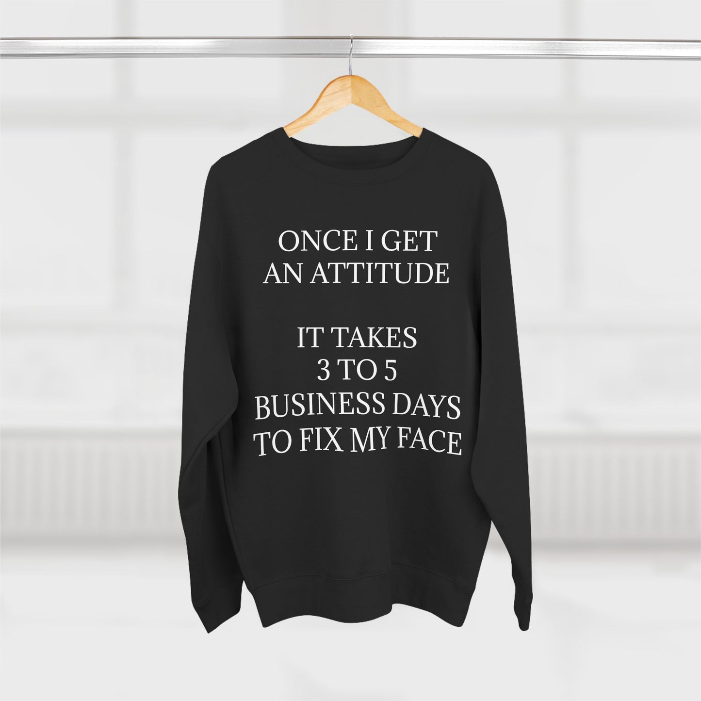 Fix My Face Unisex Crewneck Sweatshirt