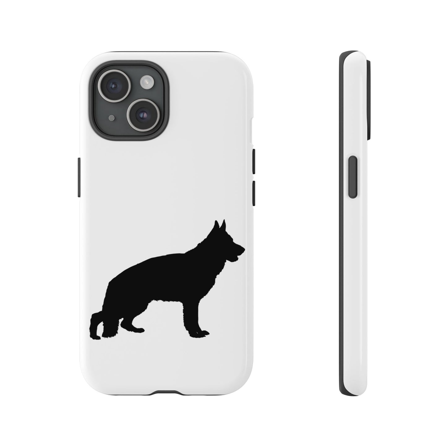 German Shepherd Silhouette iPhone Case