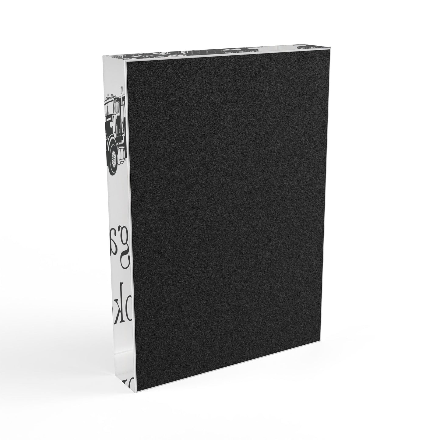 Legal Hooker Heavy Tow Truck Acrylic Photo Block