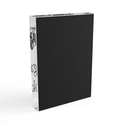 Legal Hooker Heavy Tow Truck Acrylic Photo Block