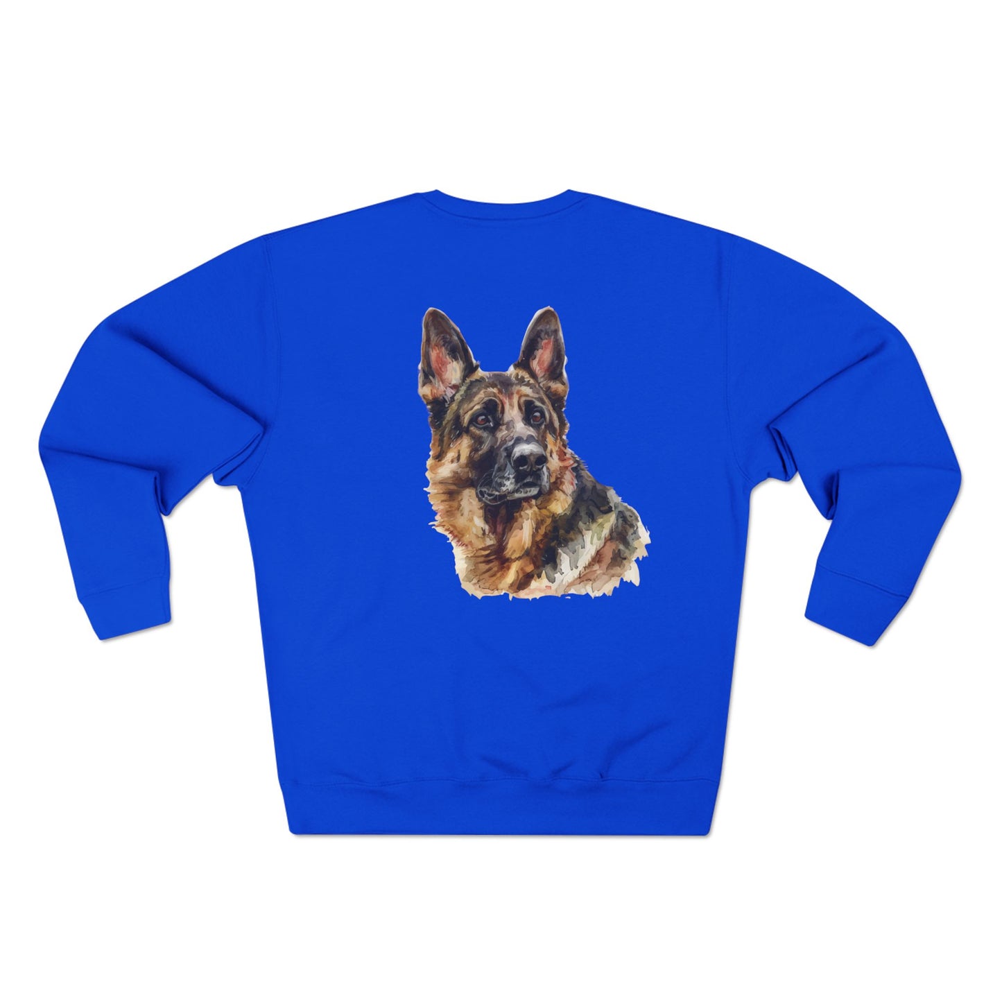 German Shepherd Head Unisex Crewneck Sweatshirt