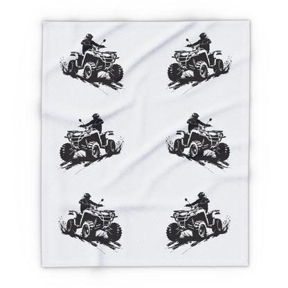 Slingin' Mud Quad Arctic Fleece Blanket