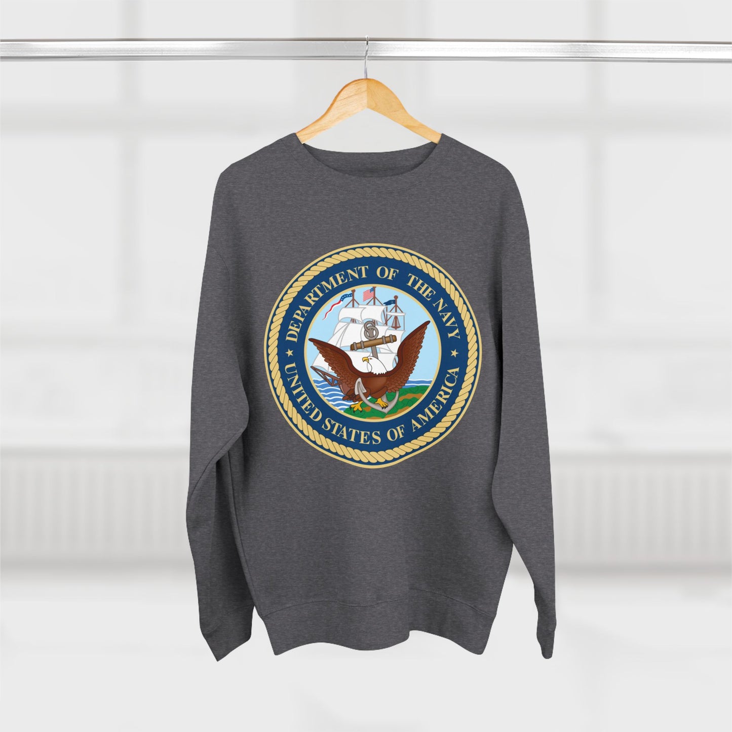 US Navy Unisex Crewneck Sweatshirt