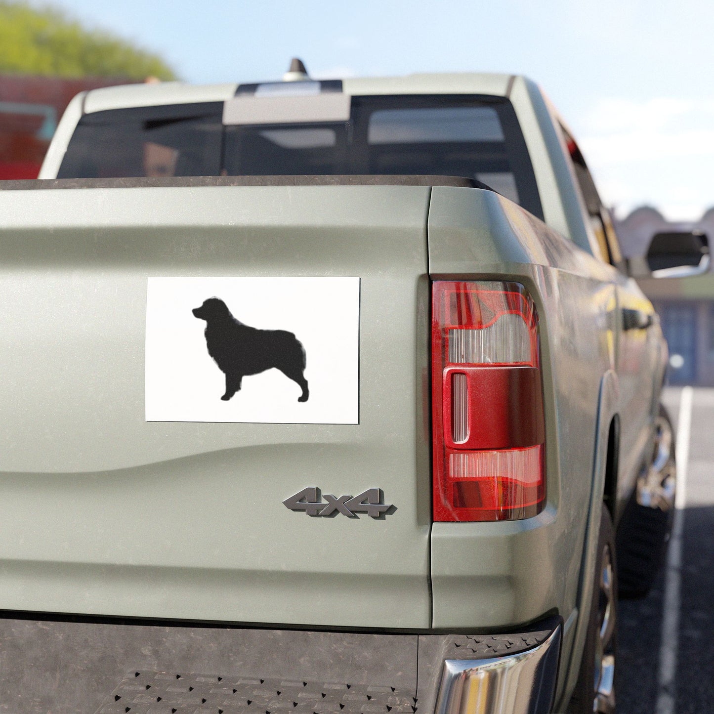 Aussie Silhouette Indoor/Outdoor Magnet