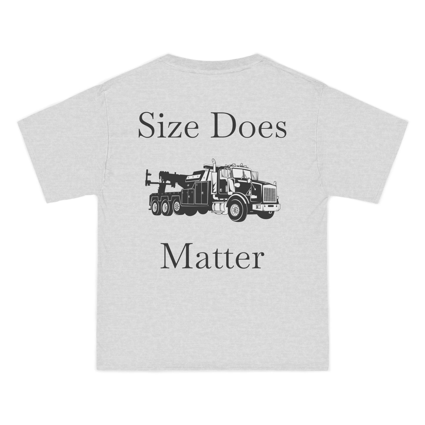 Size Does Matter Men's Short-Sleeve Crewneck Tee