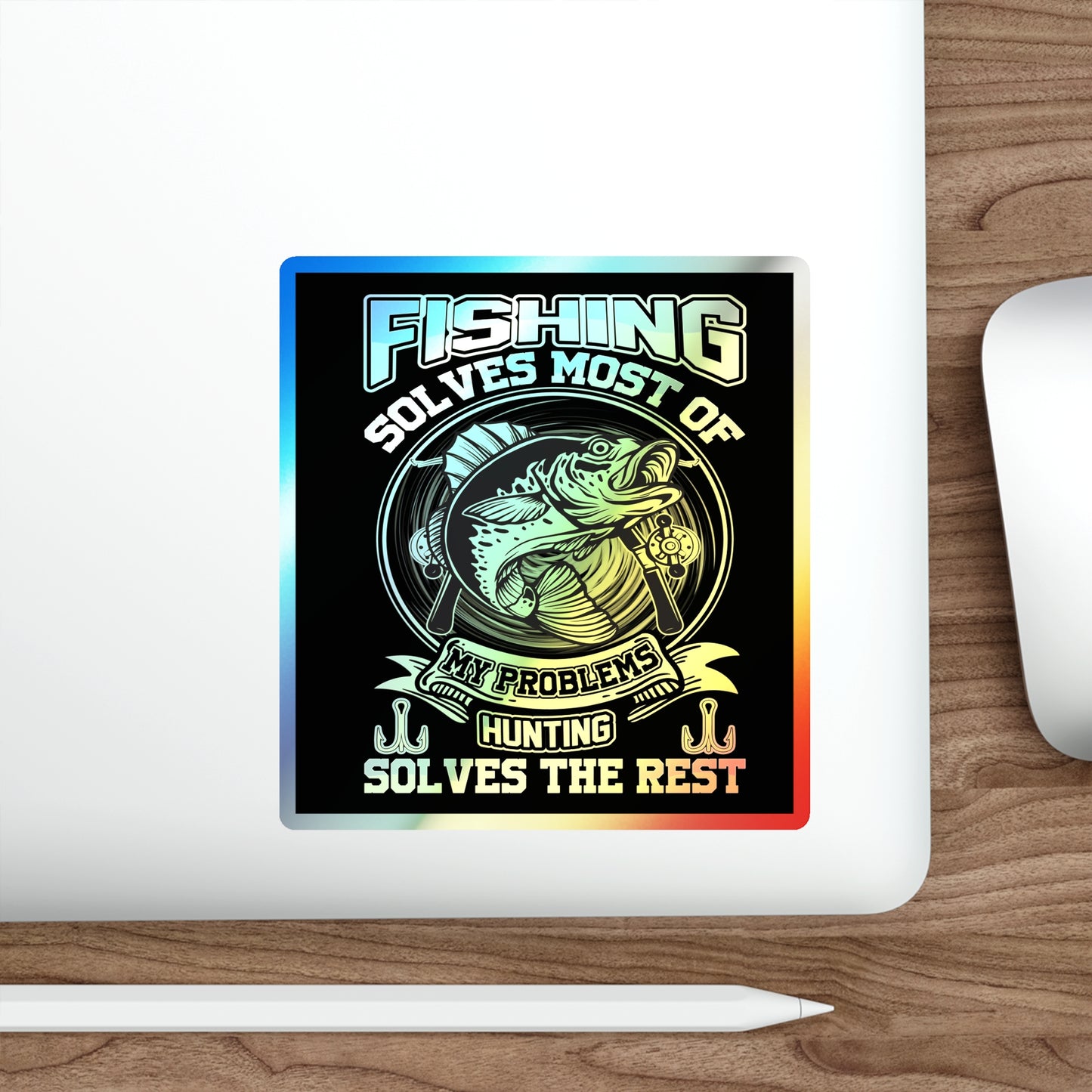 Problem Solving Holographic Sticker