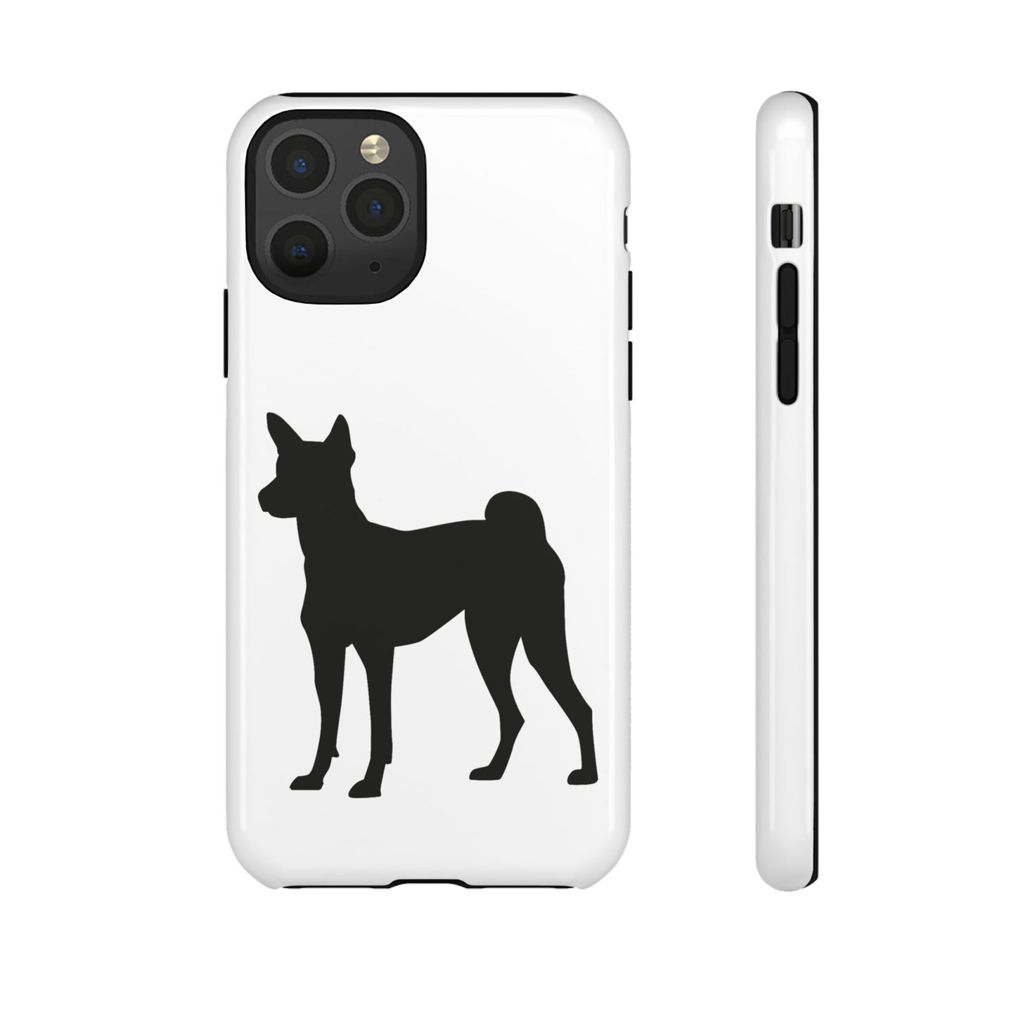 Basenji Silhouette iPhone Case