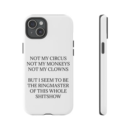 Ringmaster iPhone Case