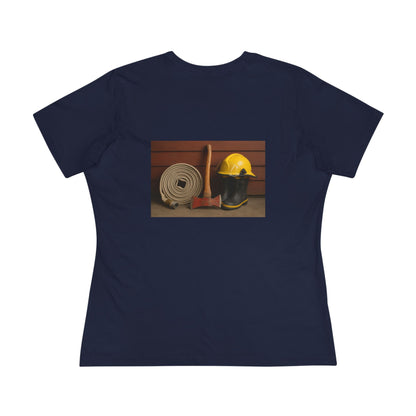 Fire/Rescue Appreciation Women's Short Sleeve Crewneck Tee