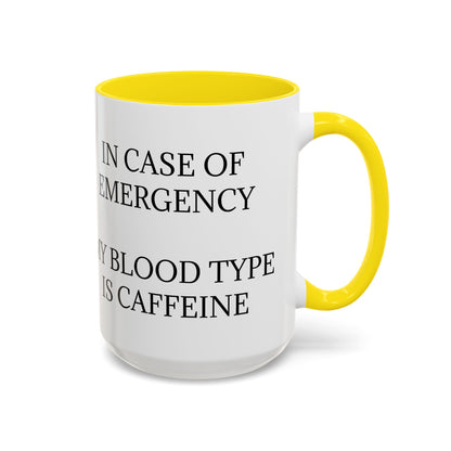 Blood Type 2-Tone Coffee Mug