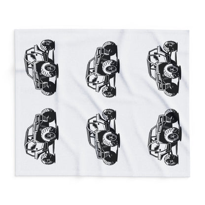Off The Beaten Path Side By Side Arctic Fleece Blanket