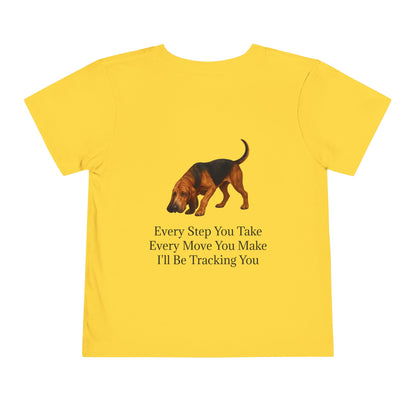 Tracking You Toddler Unisex Short Sleeve Crewneck Tee