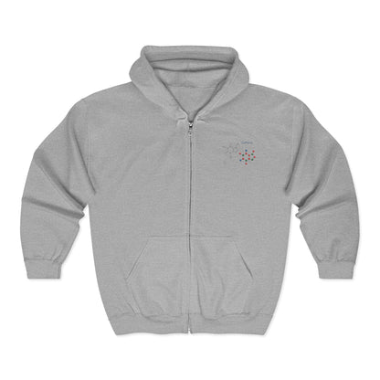 Chemistry Lesson Unisex Full Zip Hoodie