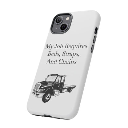 Beds, Straps, And Chains iPhone Case