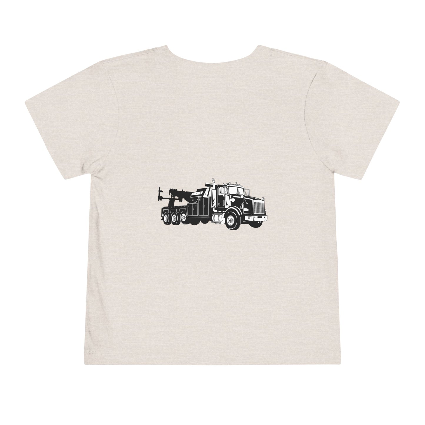 Heavy Tow Truck Toddler Unisex Short Sleeve Crewneck Tee