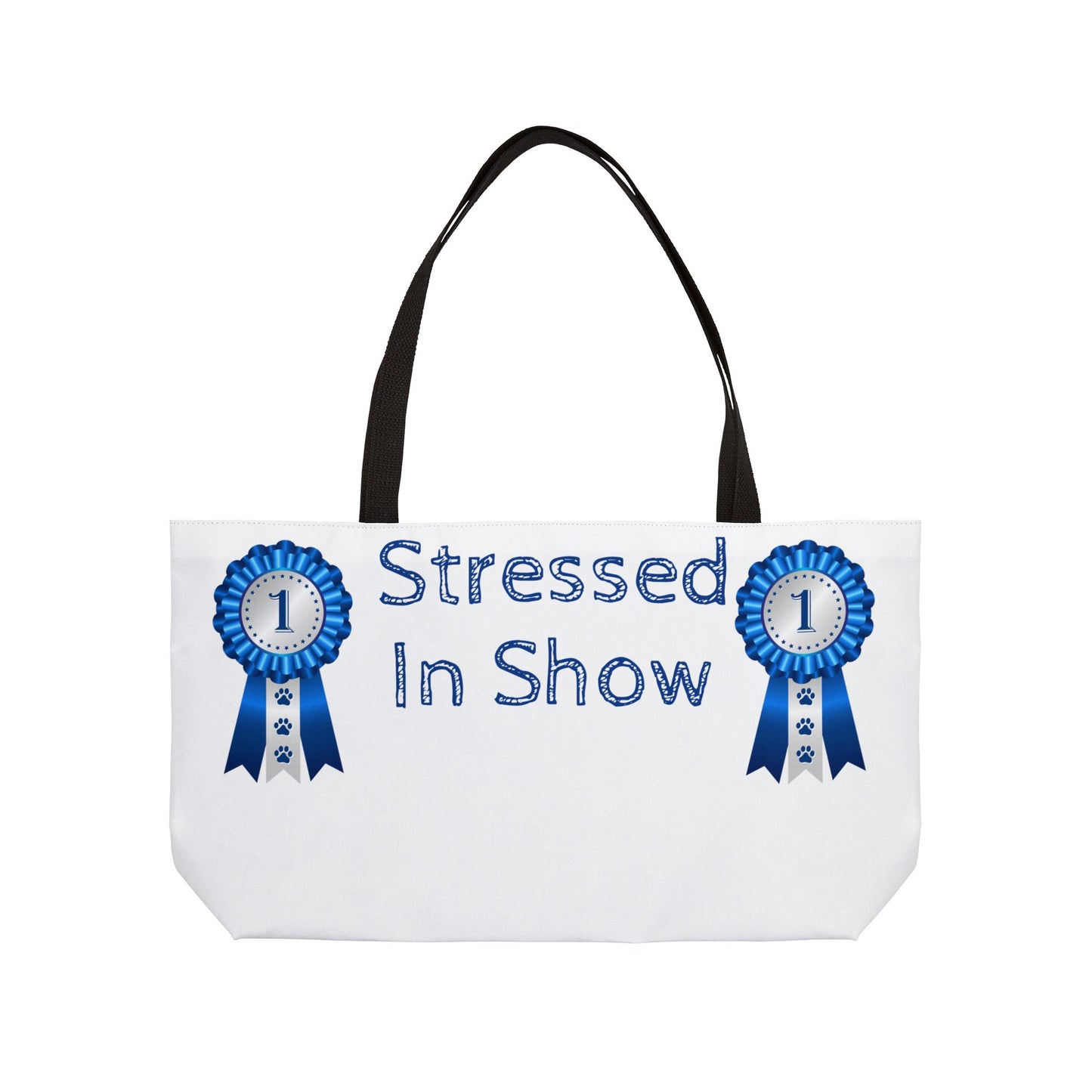 Stressed In Show Weekender Tote Bag