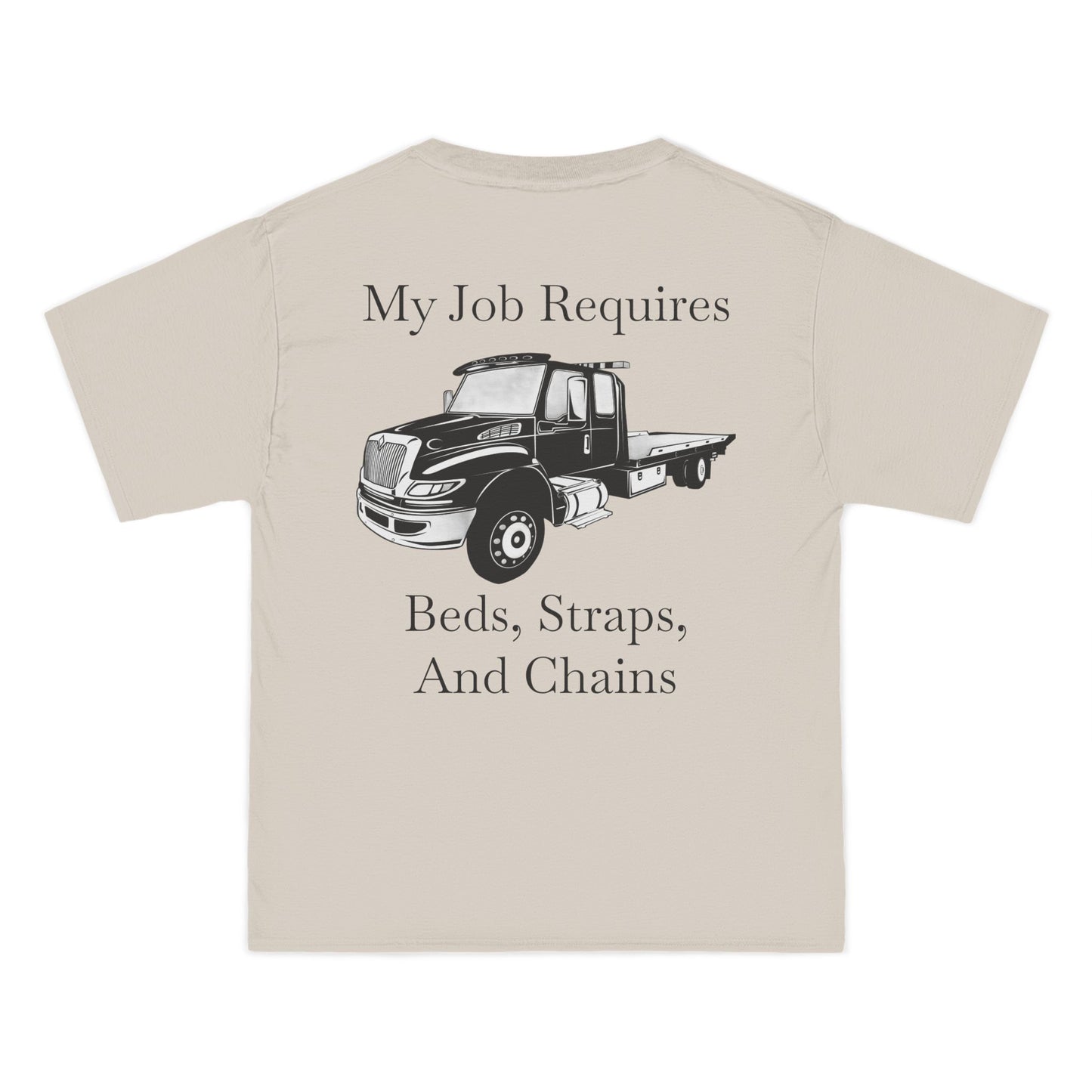 Beds, Straps, And Chains Men's Short-Sleeve Crewneck Tee