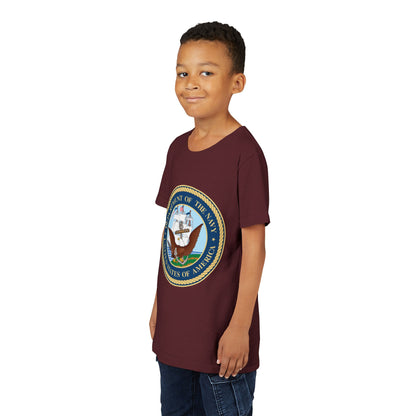 US Navy Youth Unisex Short Sleeve Crewneck Tee