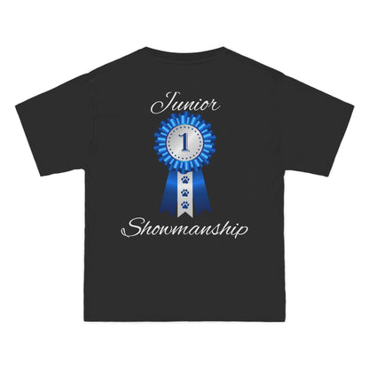 Junior Showmanship Men's Short-Sleeve Crewneck Tee