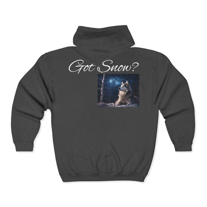 Got Snow? Unisex Full Zip Hoodie