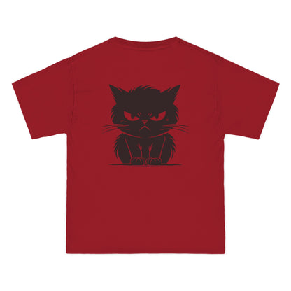 Angry Cat Men's Short-Sleeve Crewneck Tee