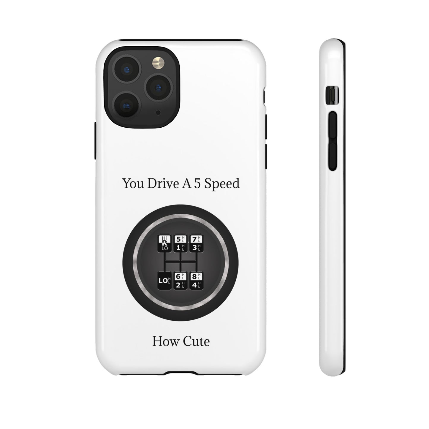5 Speed How Cute iPhone Case