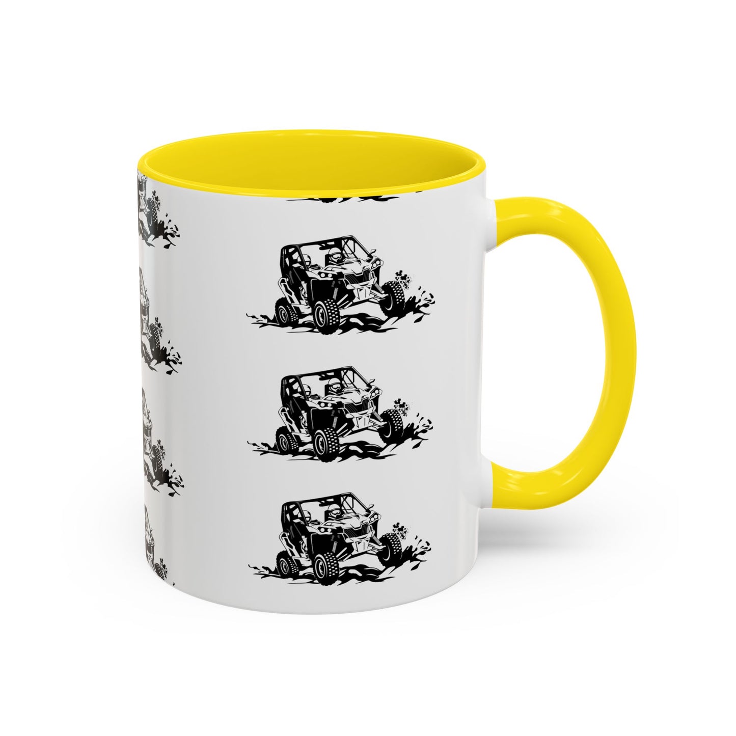 Slingin' Mud Side By Side 2-Tone Coffee Mug
