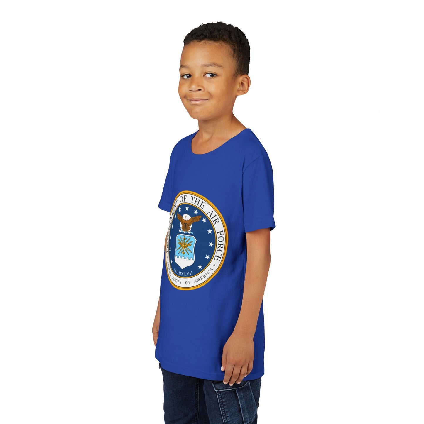 US Air Force Youth Unisex Short Sleeve Crewneck Tee